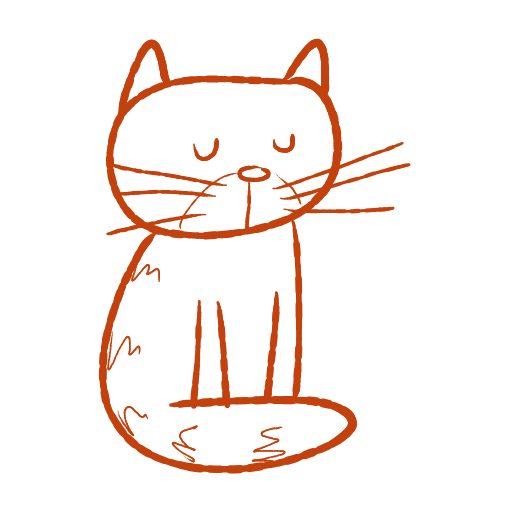 Cute thing to draw: Cute Cat, easy step by step cute drawing tutorial 2 in 9 steps