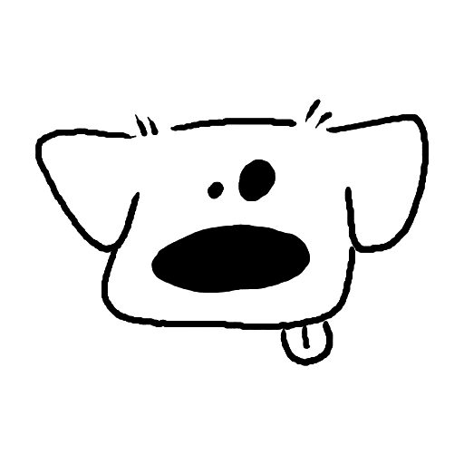 Cute thing to draw: Dog, easy step by step cute drawing