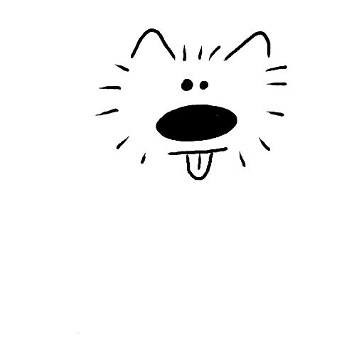 Cute thing to draw: Doggy, easy step by step cute drawing tutorial 2 in 9 steps