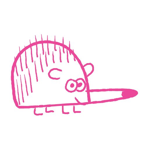 Cute thing to draw: Hedgehog, easy step-by-step cute drawing