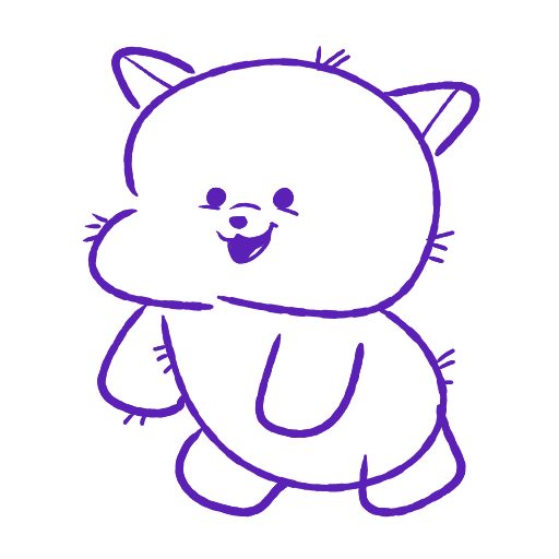 Cute thing to draw: Snow Foxy, easy step by step cute drawing